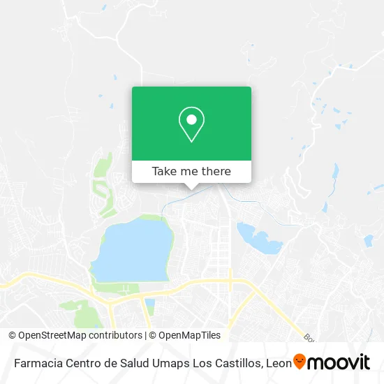Mapa de Farmacia Centro de Salud Umaps Los Castillos