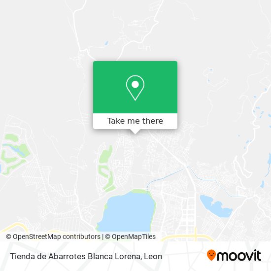 Mapa de Tienda de Abarrotes Blanca Lorena