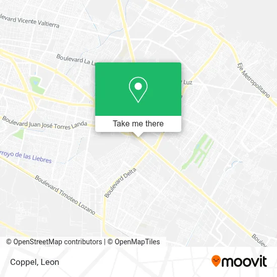 Coppel map