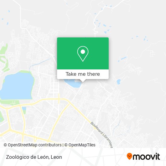 Mapa de Zoológico de León