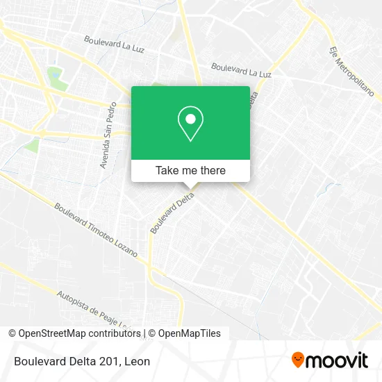 Boulevard Delta 201 map