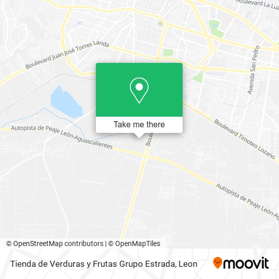 Tienda de Verduras y Frutas Grupo Estrada map