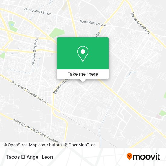 Mapa de Tacos El Angel