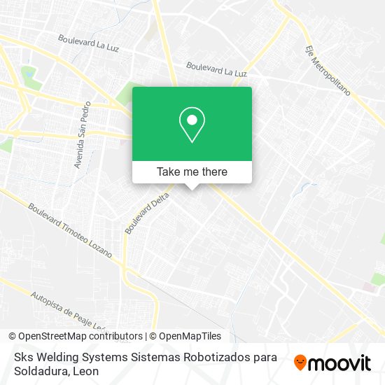 Mapa de Sks Welding Systems Sistemas Robotizados para Soldadura