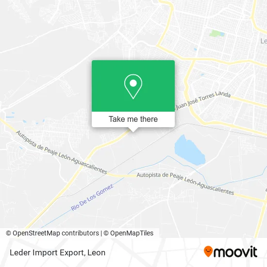 Leder Import Export map