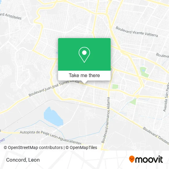 Mapa de Concord