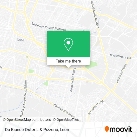 Mapa de Da Bianco Osteria & Pizzeria
