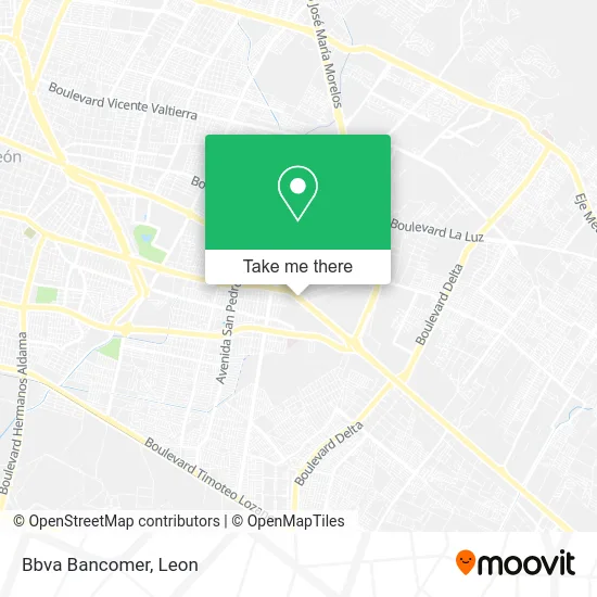 Bbva Bancomer map