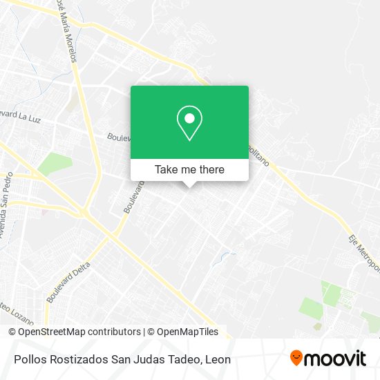 Pollos Rostizados San Judas Tadeo map