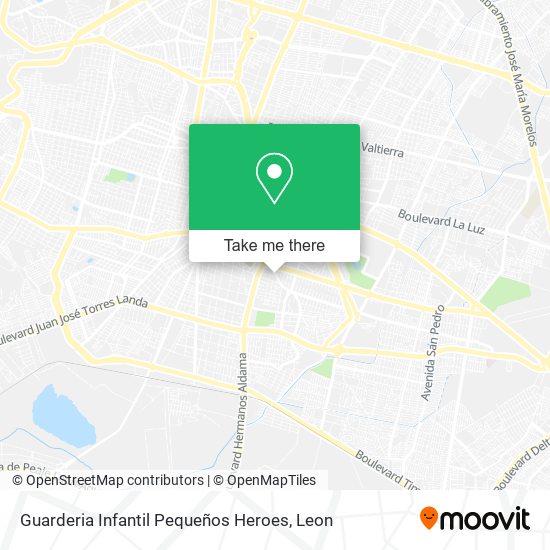 Guarderia Infantil Pequeños Heroes map