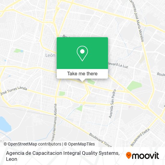 Agencia de Capacitacion Integral Quality Systems map