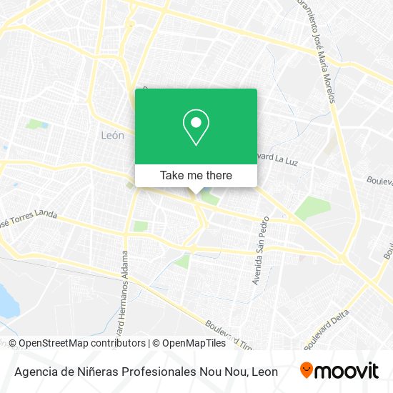 Agencia de Niñeras Profesionales Nou Nou map