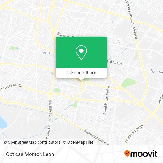 Opticas Montor map