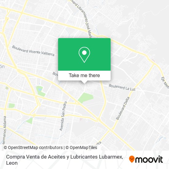 Compra Venta de Aceites y Lubricantes Lubarmex map