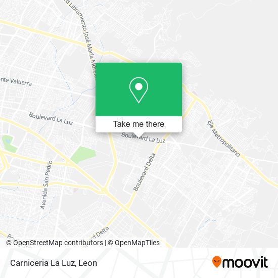 Carniceria La Luz map