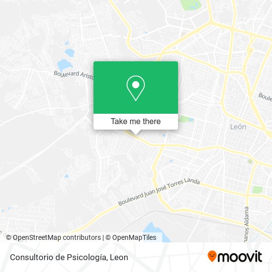 Consultorio de Psicología map