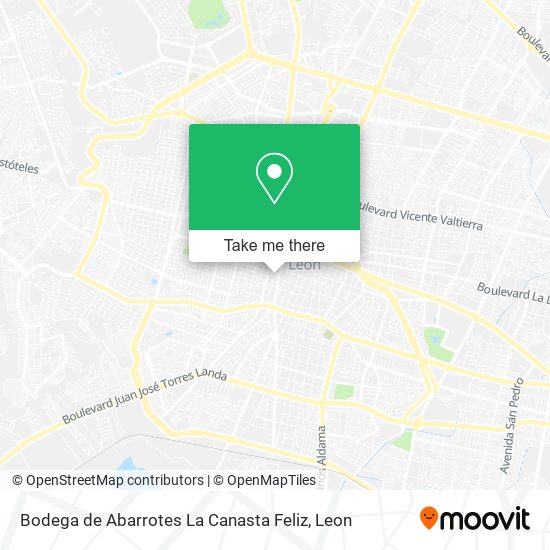 Bodega de Abarrotes La Canasta Feliz map
