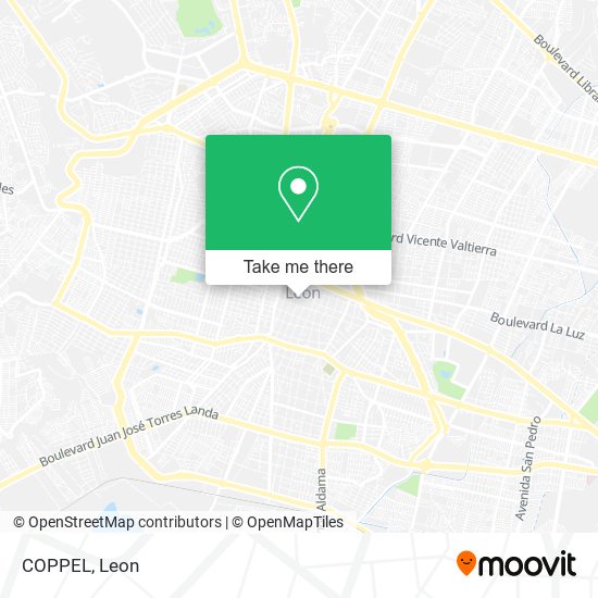 COPPEL map