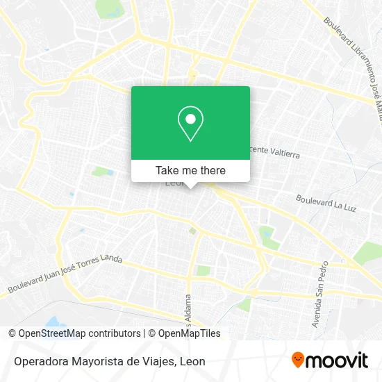 Operadora Mayorista de Viajes map