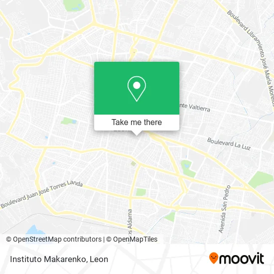 Instituto Makarenko map