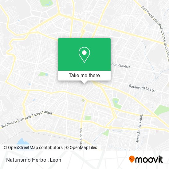 Naturismo Herbol map
