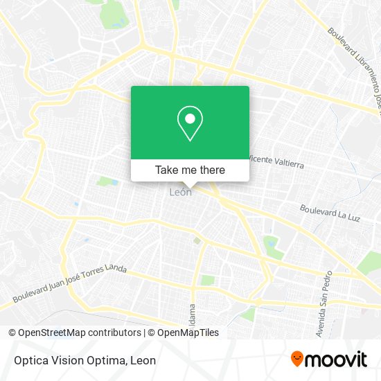 Mapa de Optica Vision Optima