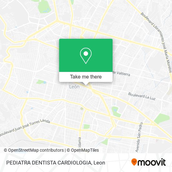PEDIATRA DENTISTA CARDIOLOGIA map