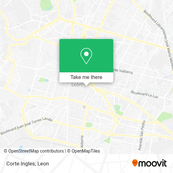Corte Ingles map