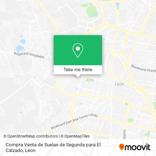 Mapa de Compra Venta de Suelas de Segunda para El Calzado