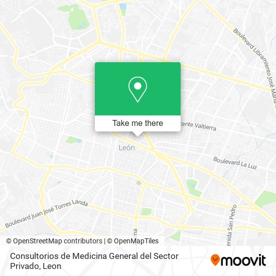 Mapa de Consultorios de Medicina General del Sector Privado