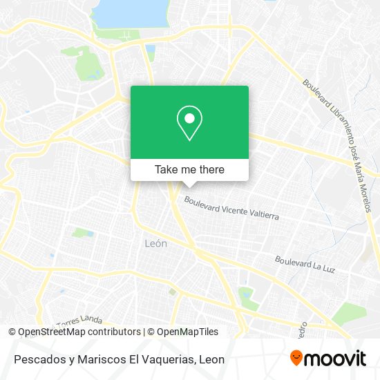 Pescados y Mariscos El Vaquerias map