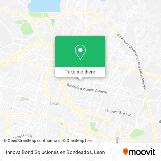 Innova Bond Soluciones en Bondeados map