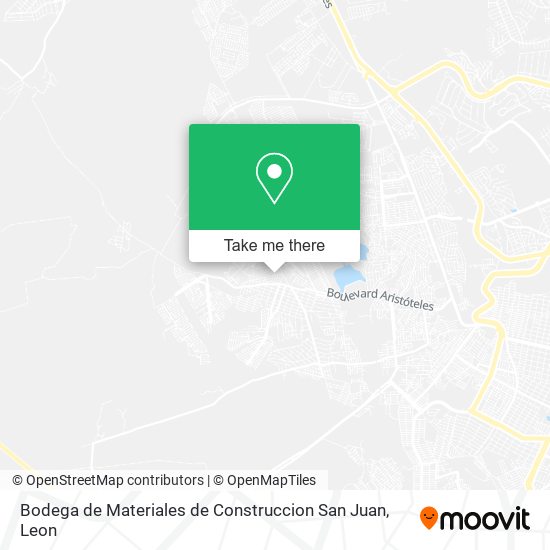 Bodega de Materiales de Construccion San Juan map