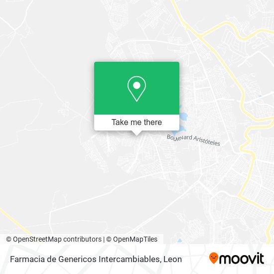 Farmacia de Genericos Intercambiables map