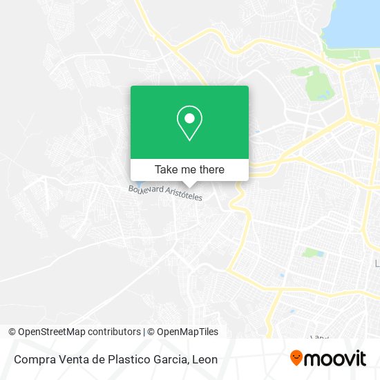 Compra Venta de Plastico Garcia map