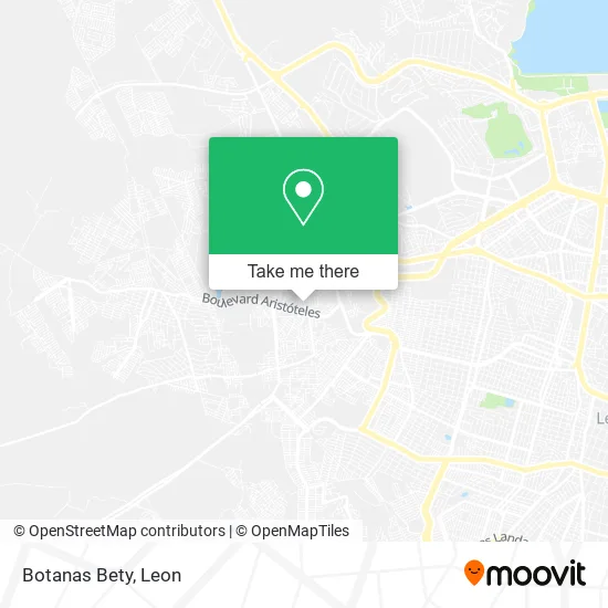 Botanas Bety map