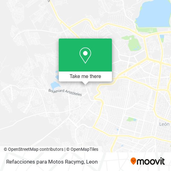 Refacciones para Motos Racymg map