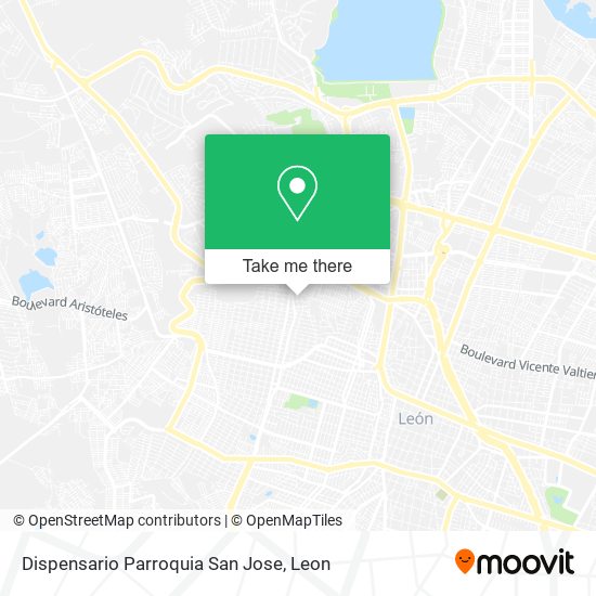 Mapa de Dispensario Parroquia San Jose