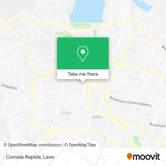 Comida Rapida map