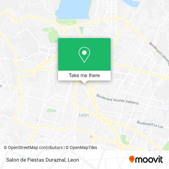 Mapa de Salon de Fiestas Duraznal