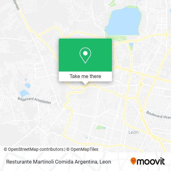 Resturante Martinoli Comida Argentina map