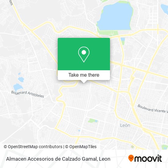 Almacen Accesorios de Calzado Gamal map