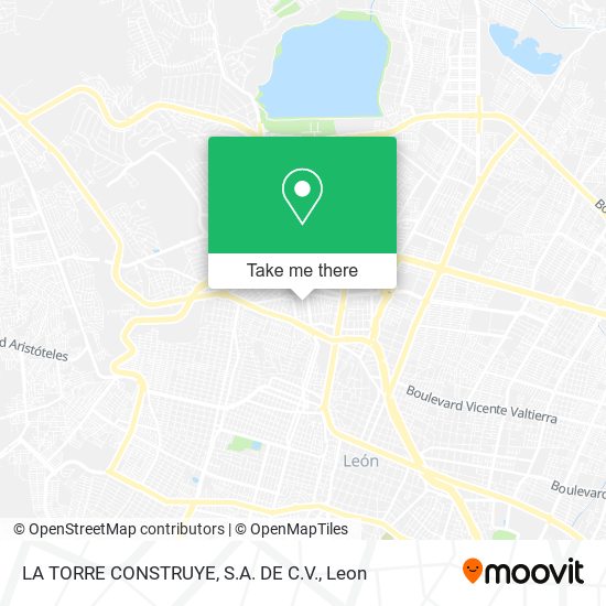 Mapa de LA TORRE CONSTRUYE, S.A. DE C.V.