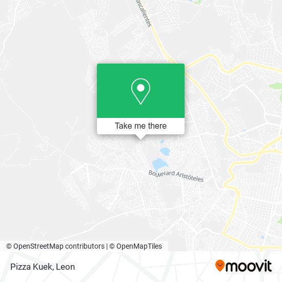 Pizza Kuek map