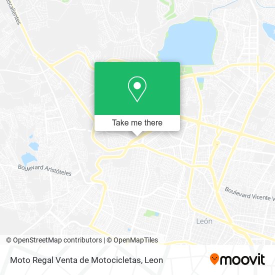 Mapa de Moto Regal Venta de Motocicletas