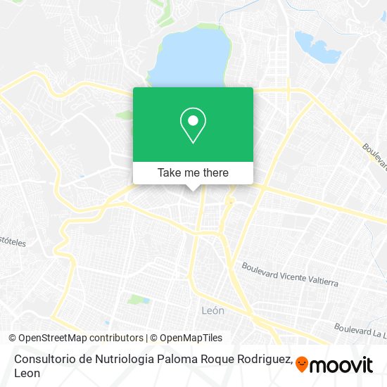 Consultorio de Nutriologia Paloma Roque Rodriguez map