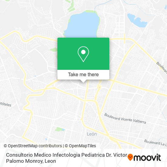 Consultorio Medico Infectologia Pediatrica Dr. Victor Palomo Monroy map