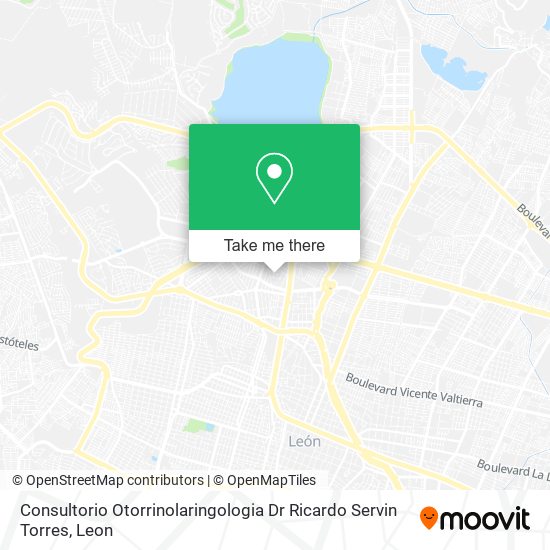 Consultorio Otorrinolaringologia Dr Ricardo Servin Torres map