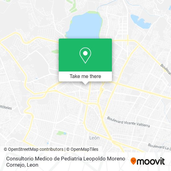 Consultorio Medico de Pediatria Leopoldo Moreno Cornejo map