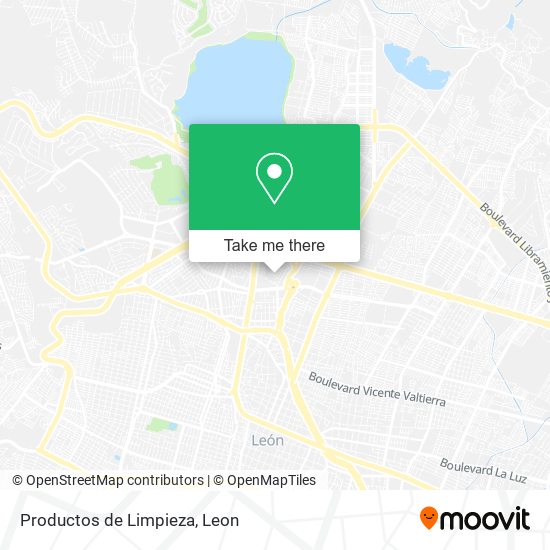 Productos de Limpieza map